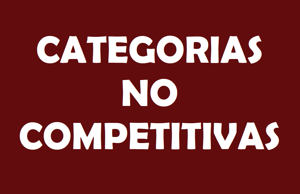 Categorías no competitivas